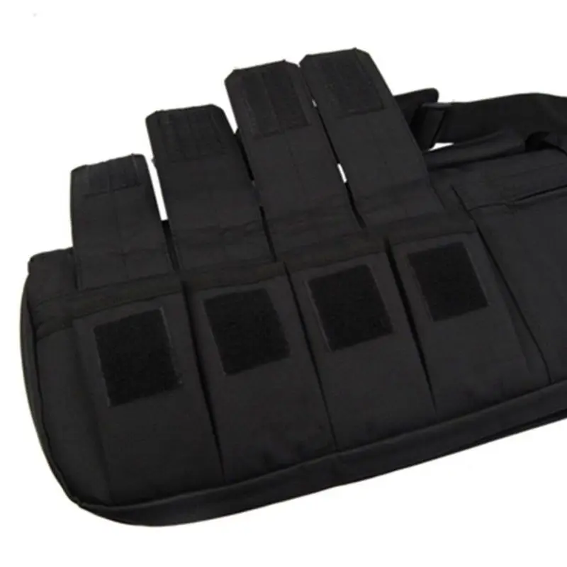 Funda de Rifle de alta resistencia, bolsa de hombro para pistola táctica, bolsa Molle de juego de guerra, accesorios de caza, 70cm/98cm/118cm