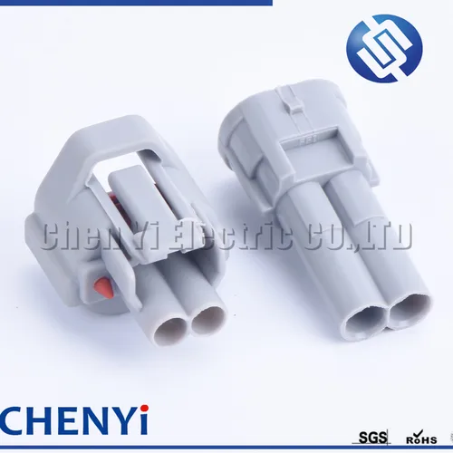 Imagen 2 del producto Conector impermeable para coche, 2 pines, 2,0 macho o hembra, conectores de inyector de combustible para Subaru Mazda WRX 6189-0035 6189-0039