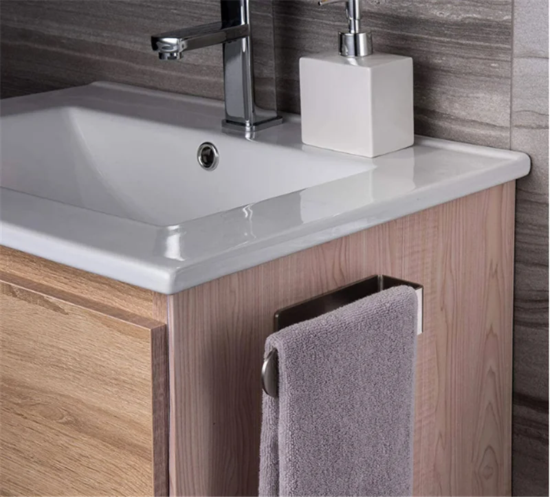 Badkamer Handdoek Rekken Enkele Rack Rvs Geborsteld Nikkel Bad Badkamer Accessoires