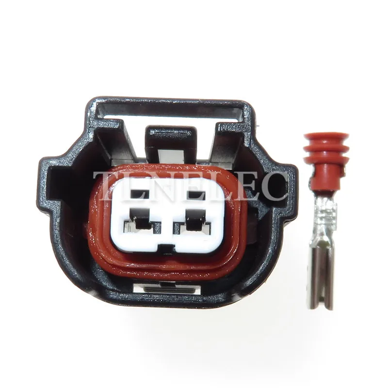 6195-0043 Sumitomo 2 Pin Female Adapter Auto Waterproof Fuel Injector Connector for Car Honda VW Santana Passat B5