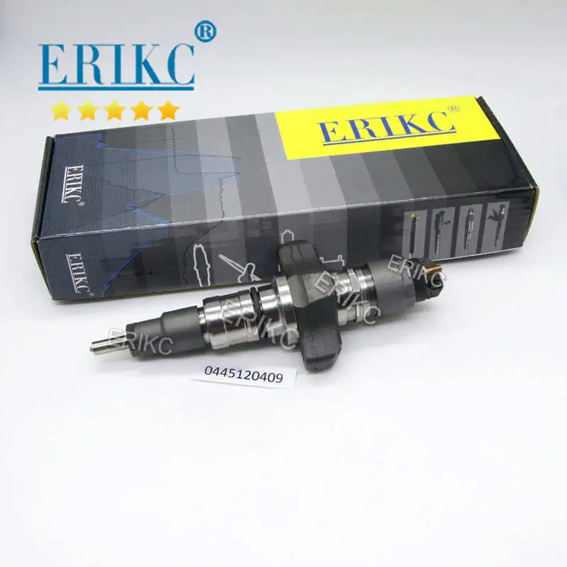 ERIKC 0445120409 Brand New Fuel Injector Nozzle 0 445 120 409 Common Rail Diesel Injector 0 445 120 409