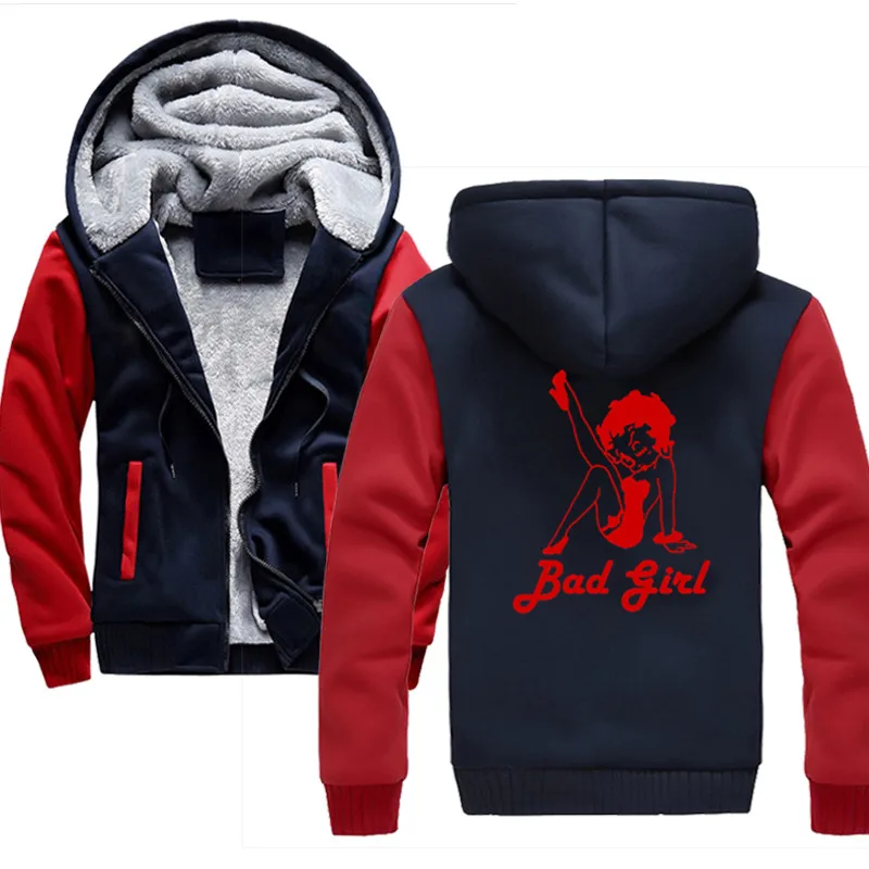 

Bad girl Hoodies Men Hoodies Men Personality Sweatshirt Male Hoody Tracksuit Hip Hop Autumn Winter Hoodie Mens