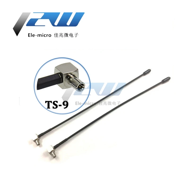 2 Pcs/Lot 4G LTE Antenna with TS9 or CRC9 Connector For Huawei E398 E5372 E589 E392 Zte MF61 MF62 aircard 753s 5dbi Gain CRC9-JW