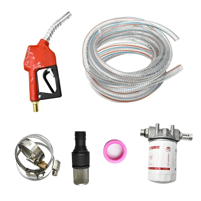 Imagem -06 - Bomba Elétrica Autoescorvante Alta Potência Pistola de Reabastecimento Máquina Dosadora 3050l 580w 12v 24v