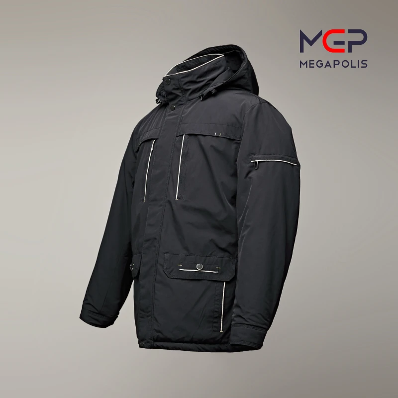 Men's Spring Autumn fashion cotton stand collar jacket MGP megapolis