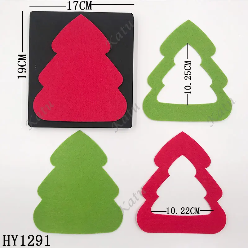 Christmas tree photo frame cutting dies 2019 new die cut &wooden dies Suitable for common die cutting machines on the market