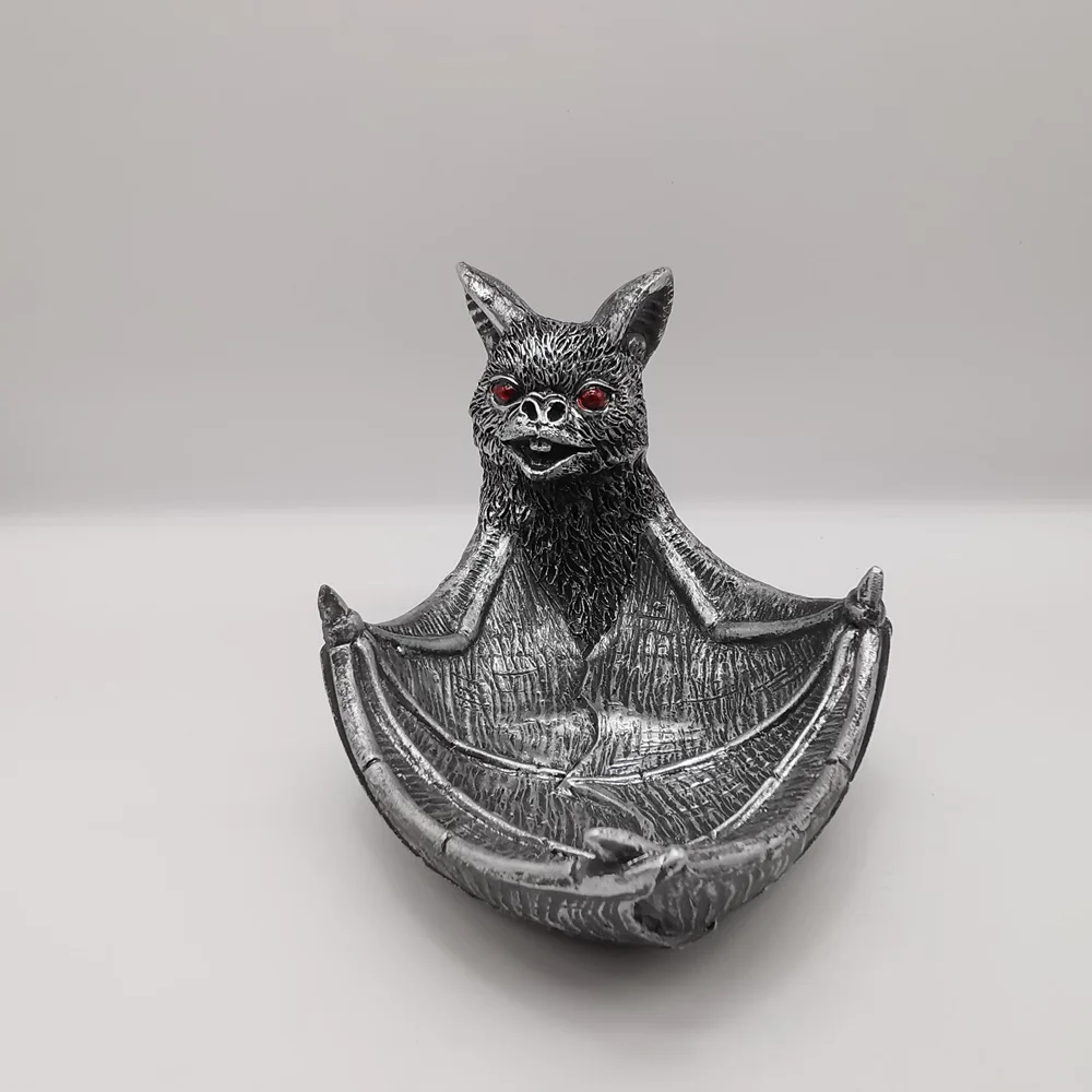 Creative Bat Plate Display Stand, Base for Crystal Spheres, Ball Holder, Desk Ornaments, Home Decor