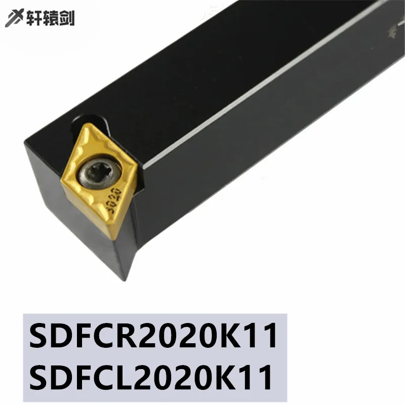 Sdfcr20k11 SDFCL2020K11 токарный станок с ЧПУ держатель инструмента карбида вставки DCMT07/11