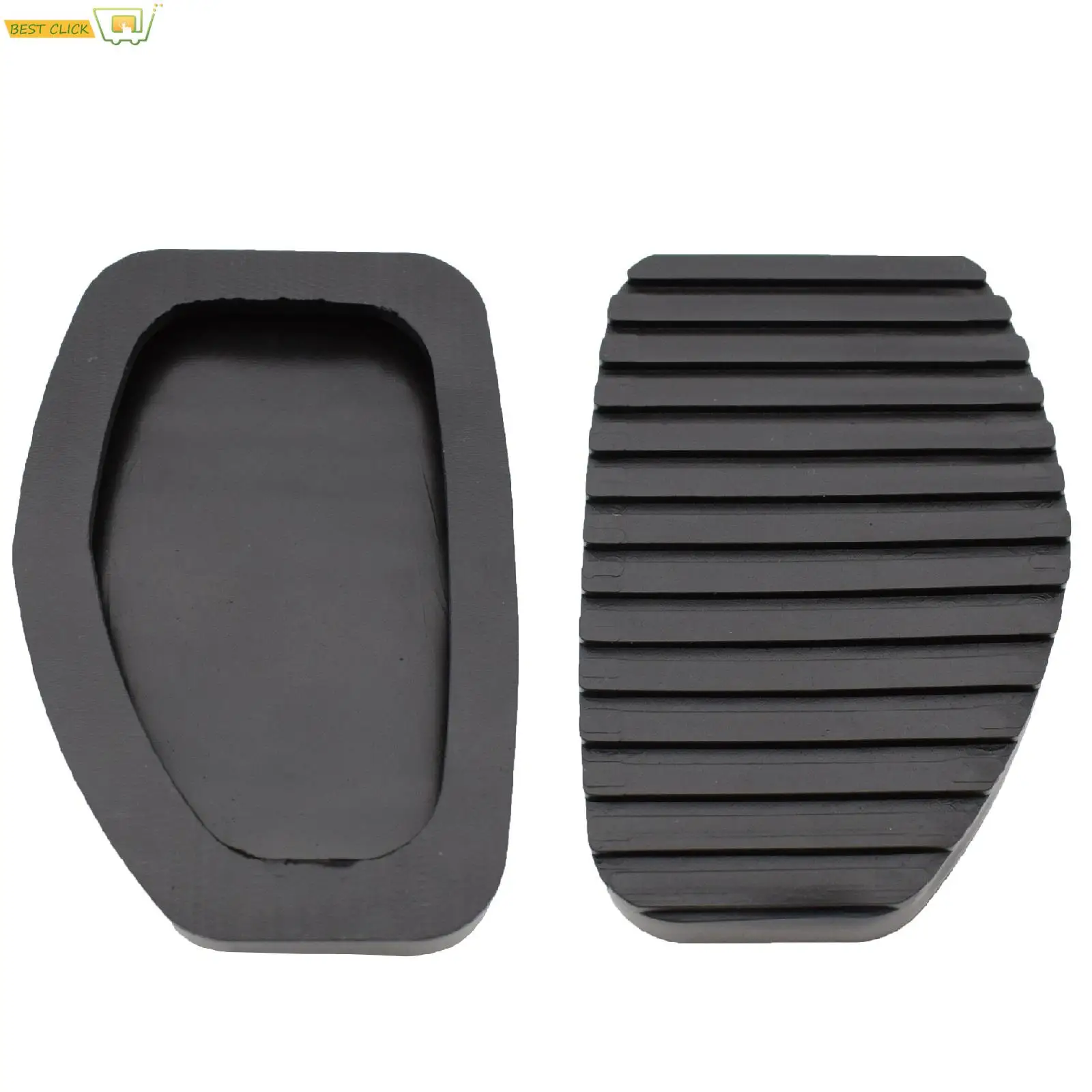 2Pcs Non-slip Car Brake Pedal Rubber Pad Cover For Citroen Berlingo Xsara Picasso For Peugeot 306 405 406 407 508 607 450412