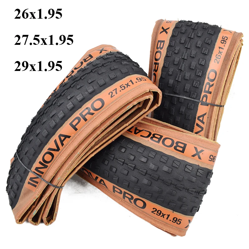 希少★MATE-Xに♪INNOVA 20x4.0 ブラウンウォールタイヤ 2本 Innova-超軽量マウンテンバイクタイヤ,26インチ,1.95x27.5,1.95x1.95