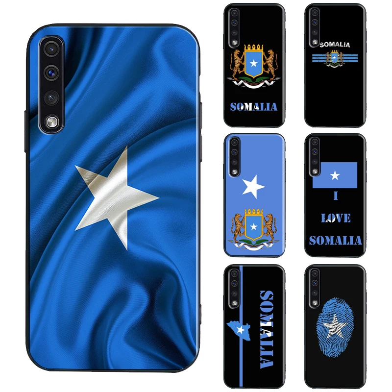 Somalia Flag Coat Of Arms Phone Case For Samsung A71 A51 A31 A11 A21S A20e A70 A50 A40 A10 A20 S A12 A32 A42 A52 A72