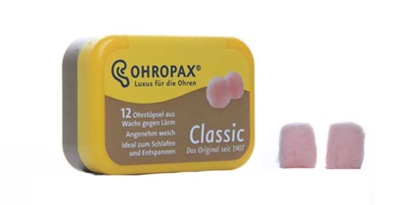 6pairs Original Classic Wax Earplugs Comfortable Wax Ear Plugs Traval Sleeping Noise Reduction Earplugs