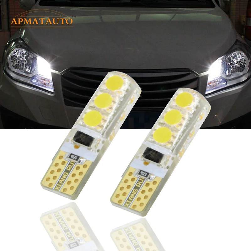 2 x T10 W5W 12V LED Clearance Light Marker Lamp Bulb Source  For  Suzuki Auto Swift Vitara SX4 Kizashi Wagon Jimny