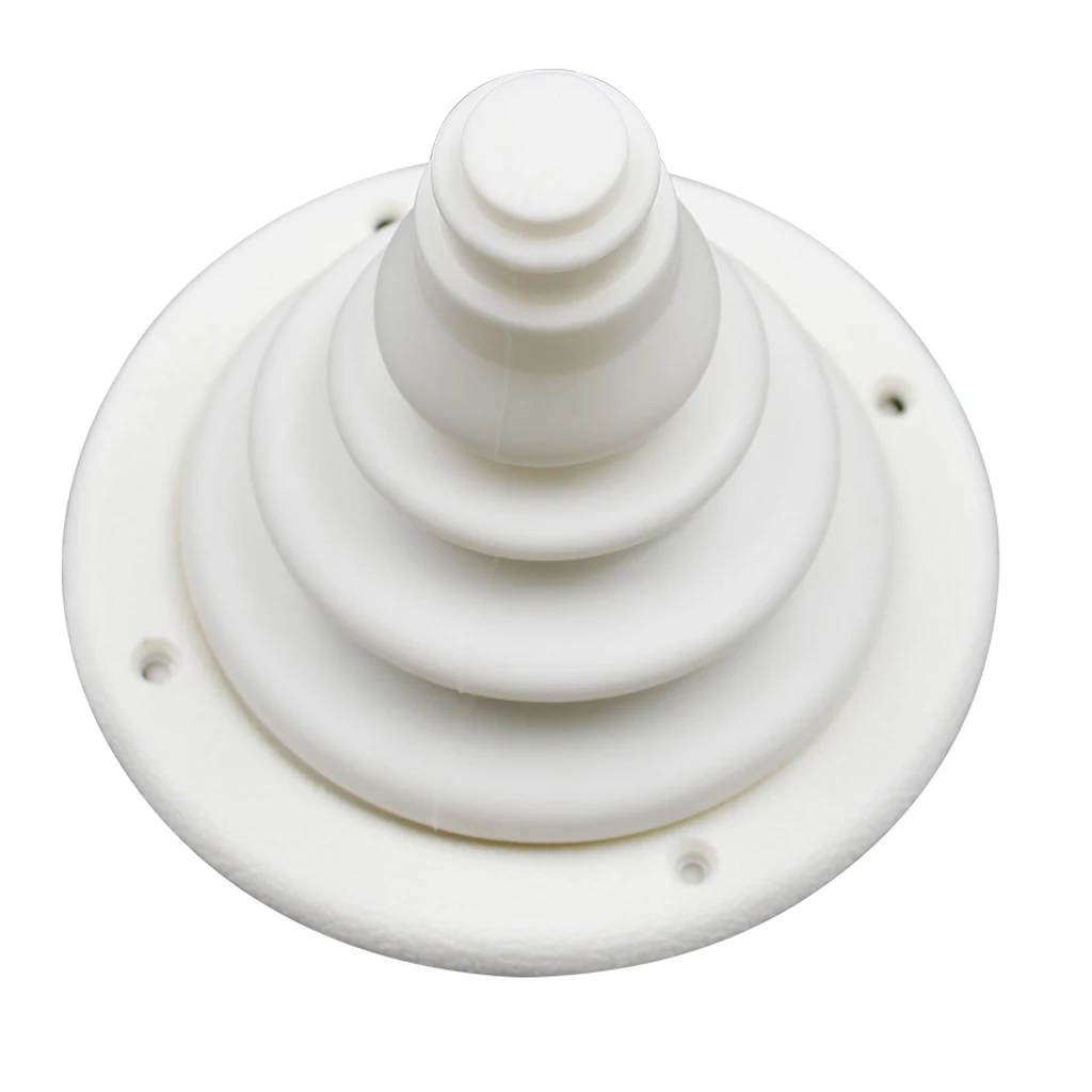 Boat Engine Rigging & Cable Protector Boot Rigging Hole Cover 4 icnh 100mm (White)