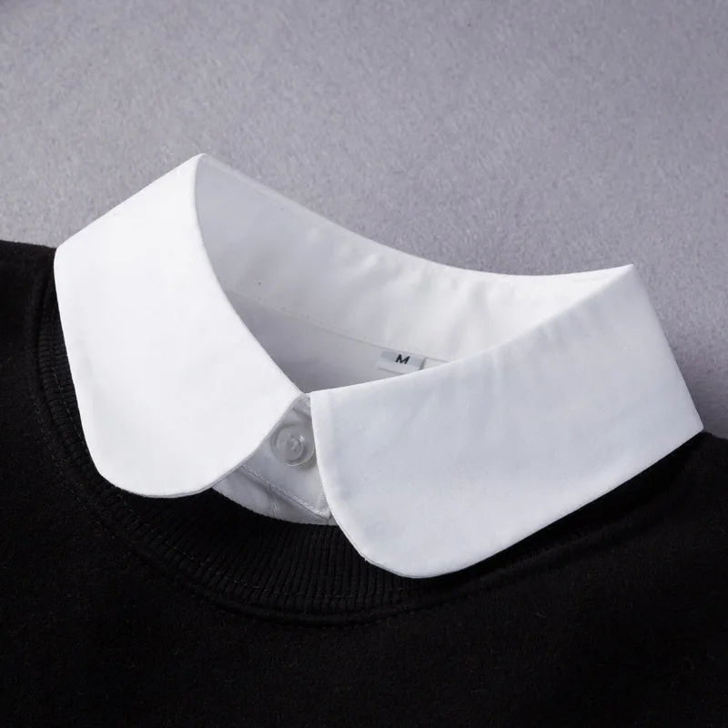 Korean style white shirt fake collar Female four Seasons All-match shirt false collar decorative collar