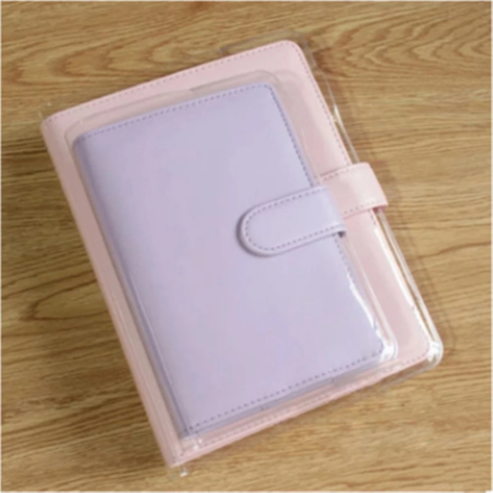 A5/A6 przezroczysty PVC Cover for Macaron Book Jacket Protective Case Film