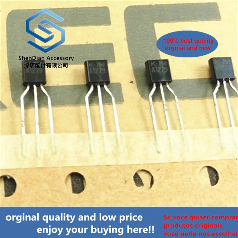 

30pcs 100% orginal new KTA1279 A1279 TO-92 EPITAXIAL PLANAR PNP TRANSISTOR real photo