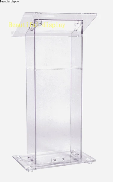 Free Shipping High Sell Cheap Clear Acrylic Lectern,acrylic podium church podium