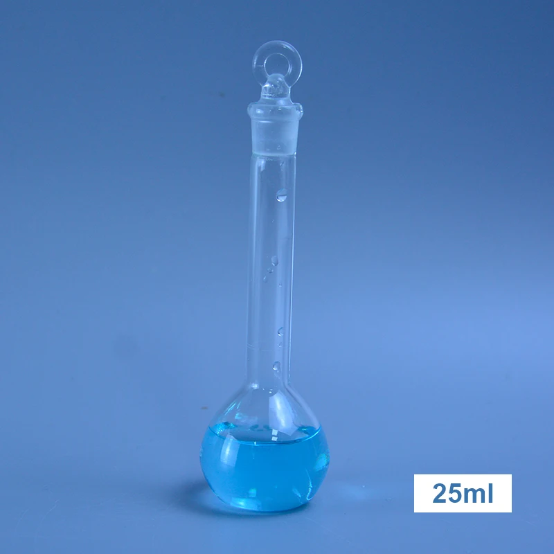 5-100ml Transparent Lab Conical Flask Glass Scientific Glass Erlenmeyer Flask Safe Glassware Laboratory School Research Supply