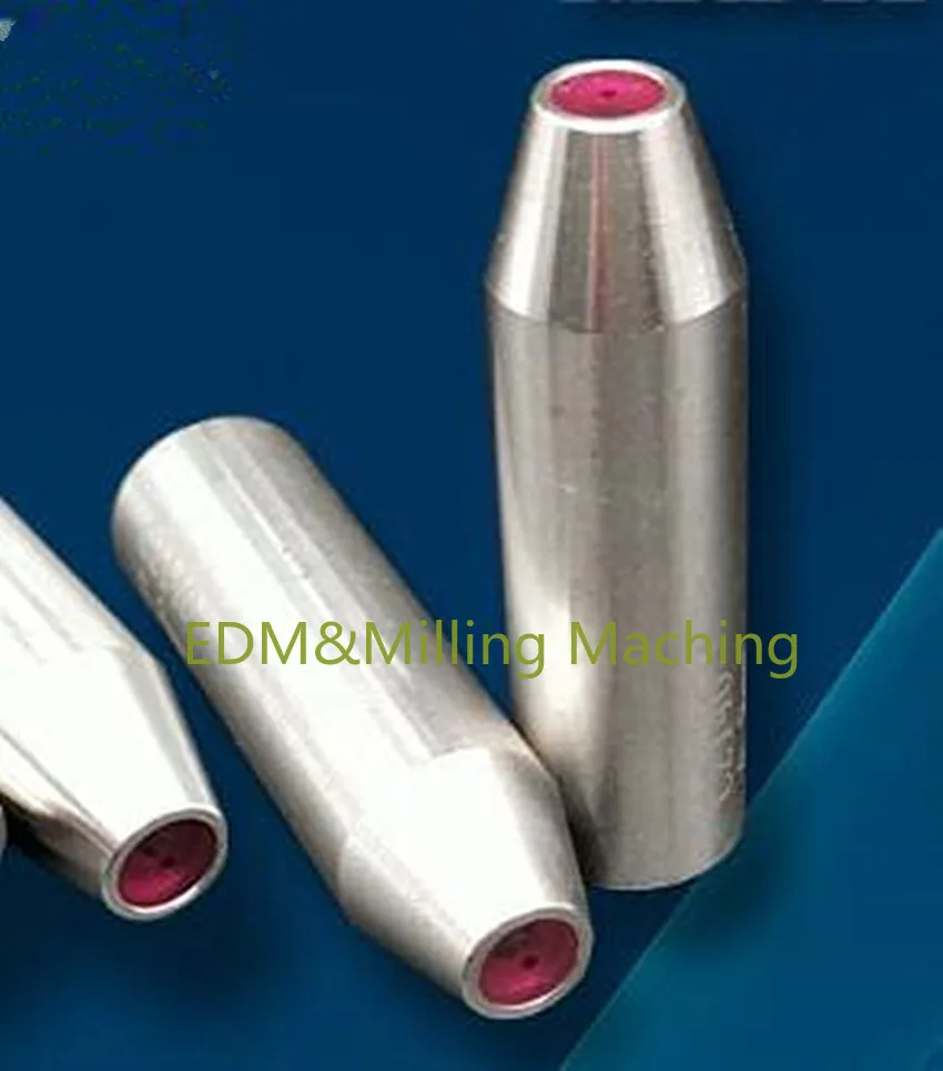 EDM Machine C140D Ruby Ceramic Guide 0.1-0.25mm 12X35mm Guide Tube For Drill Guide For Drilling EDM Machine