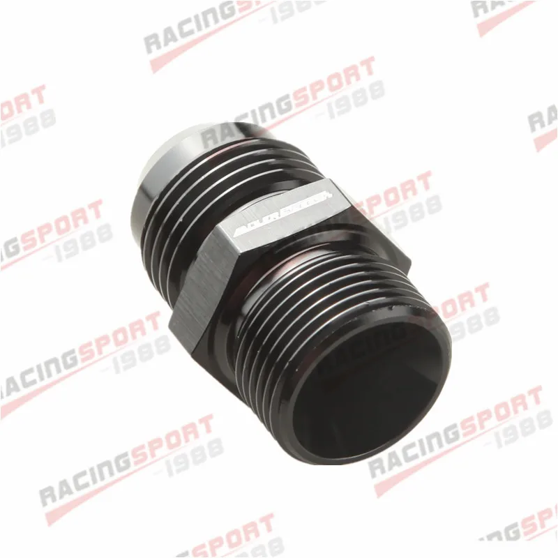 -10 AN 10AN AN10 AN Flare To M22 x 1.5 Metric Straight Fittings Black