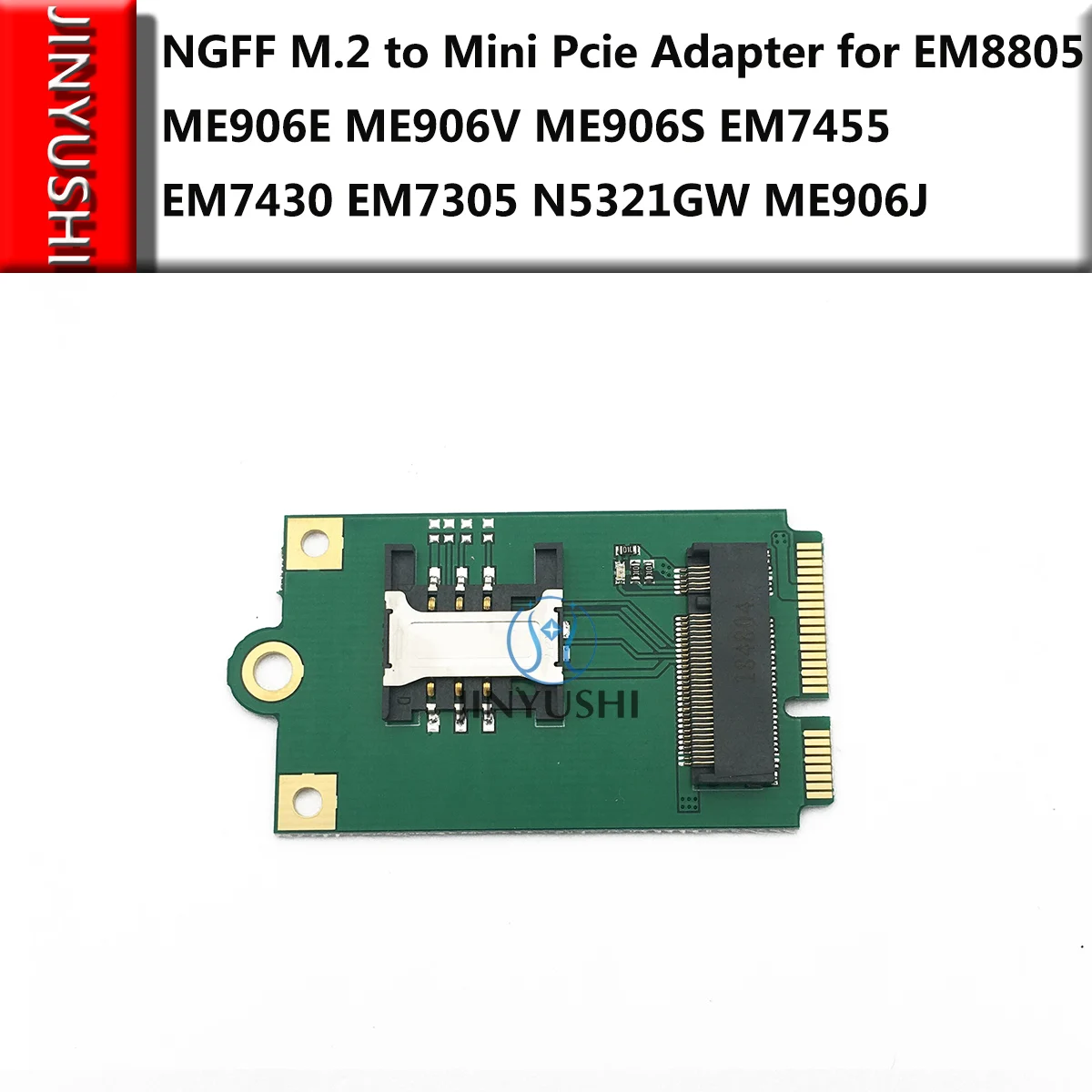 Imagem -05 - Estoque Quectel Refletor com Módulo M.2 para Mini Pci-e Adaptador de Drive Em12 Gato12 em