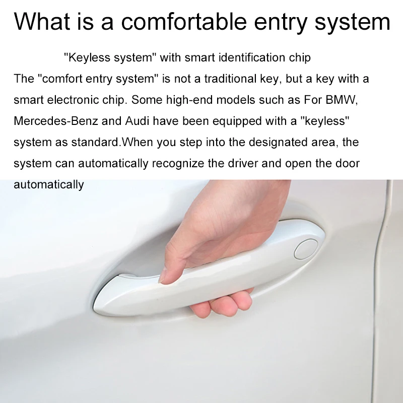 Comfort entry system Keyless comfort access system  For BMW 1 2 3 4 5 6 Series F18 F07 F10 F32 F30 F80 F20 F21 F15 X1X2X3X4X5X6