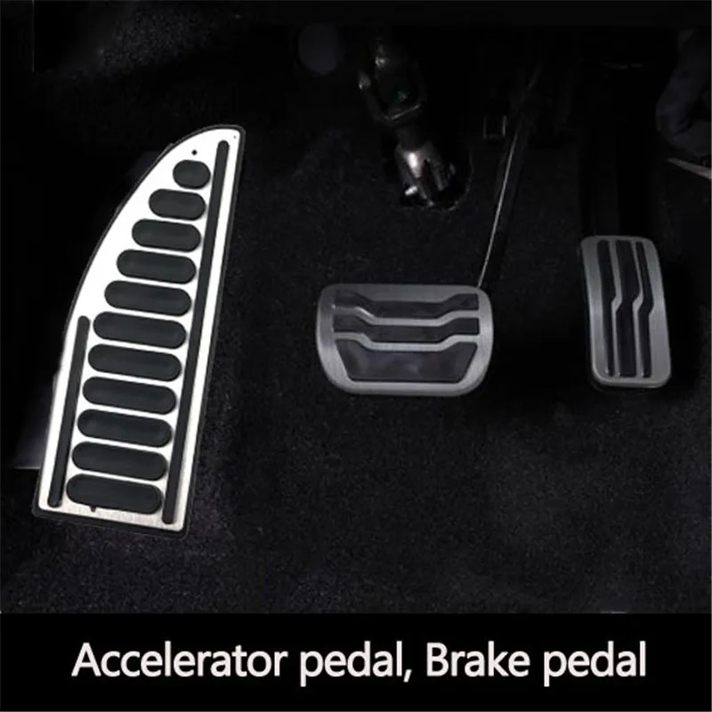Car styling Pedal Pads Cover for  Ford Focus KUGA Escape Escort C-Max S-Max Mondeo Fusion MK4 For Mazda3 For LINCOLN MKC