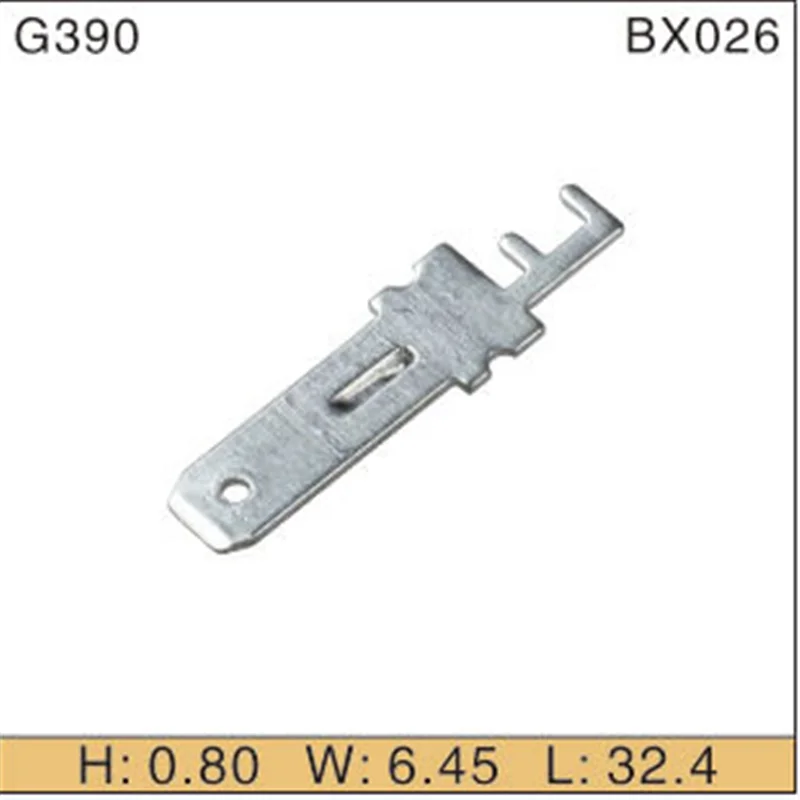 

Free shipping 1000pcs Car Electronics & Motorcycle Accessories & Parts G390 male terminal connector