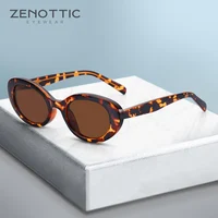 Gafas de sol ZENOTTIC Vintage con forma de ojo de gato, gafas de diseño de lujo para mujer, gafas de sol antideslumbrantes UV400 para exteriores, gafas de sol ultraligeras