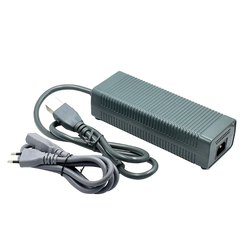 Xbox 360用ACアダプター電源,充電器,旅行充電器,脂肪,xbox360