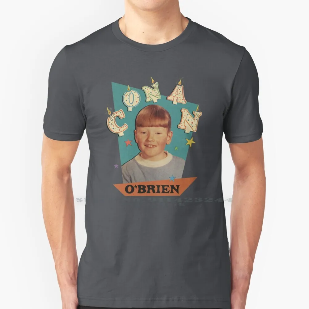 Conan O'brien Birthday 100% Cotton T Shirt Team Coco Conan Obrien Comedy Conan Obrian Tee Short Sleeve Long Sleeve Gift