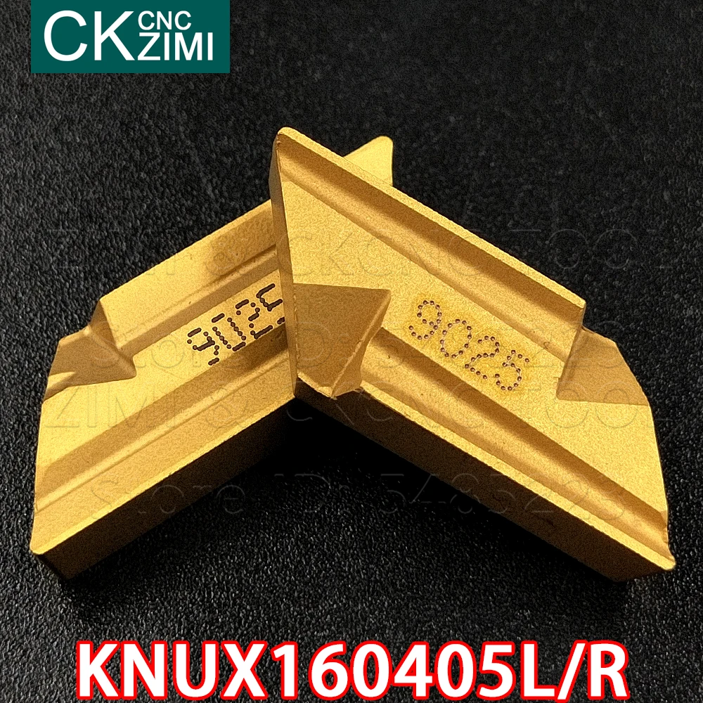 KNUX160405R BP9025 KNUX160405L BP9025超硬インサート金属インサート旋削コピー切削工具knux 1604 cnc金属旋盤ツール