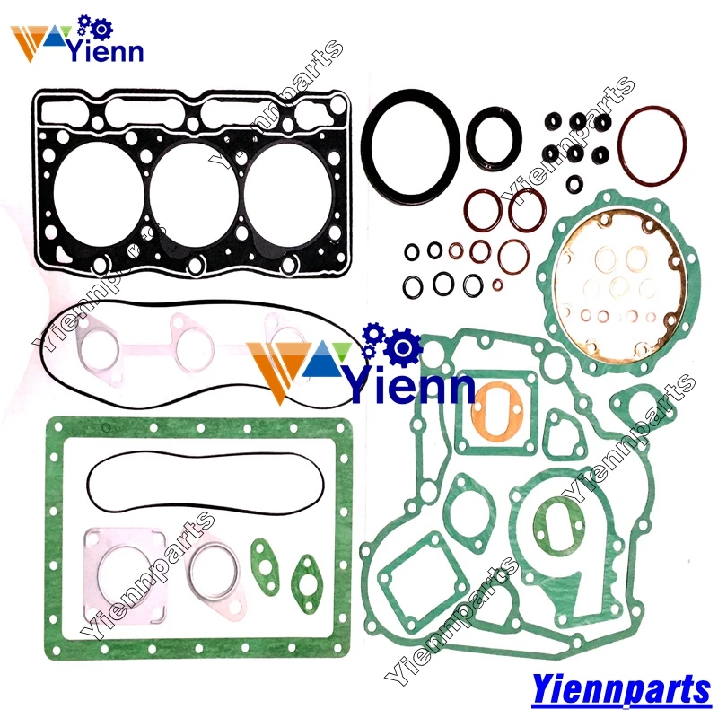 D1305 Overhaul Rebuild Kit For Kubota Engine Spare Parts R1-261 Mower F3080 Tractor B2650