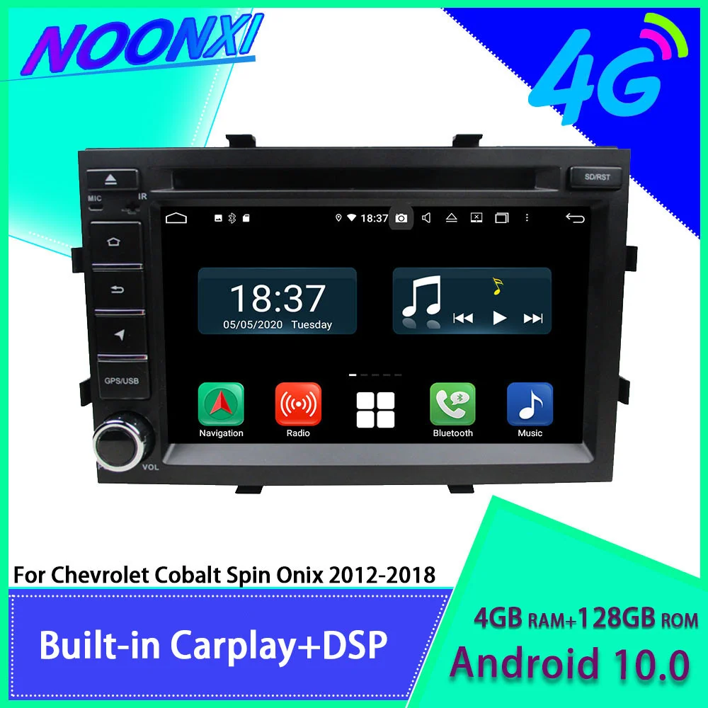 

4G 128G For Chevrolet Cobalt Spin Onix 2012-2018 Android Car Radio Stereo Autoradio Auto Audio GPS Navigation Multimedia Player