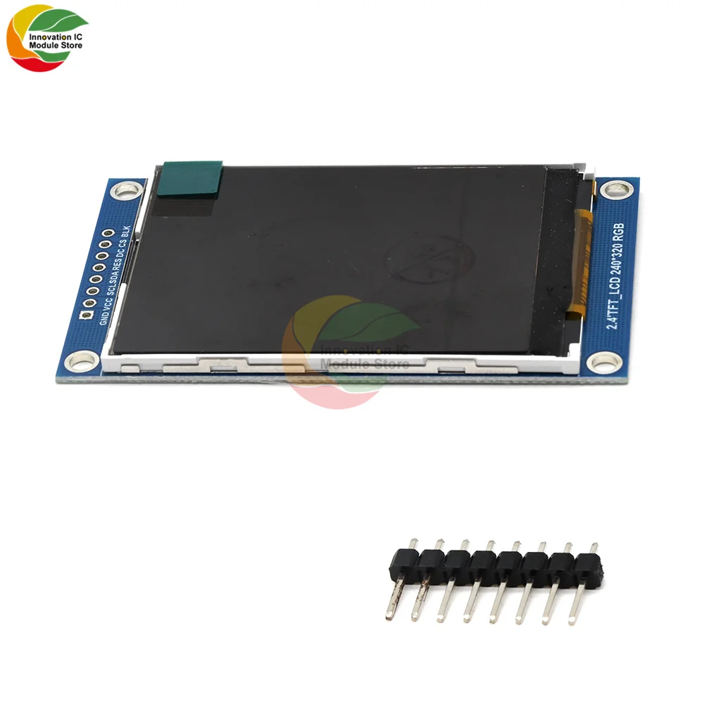 2.4 Inch TFT LCD Color Screen SPI Serial Port Module Display Module ILI9341 Driver Resolution 240X320 Display Module for Arduino