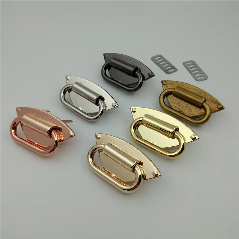 (10 pieces/lot) Wholesale Handbags High-grade Metal Shoulder Strap Link Decal Decorative Button Hardware Accessories