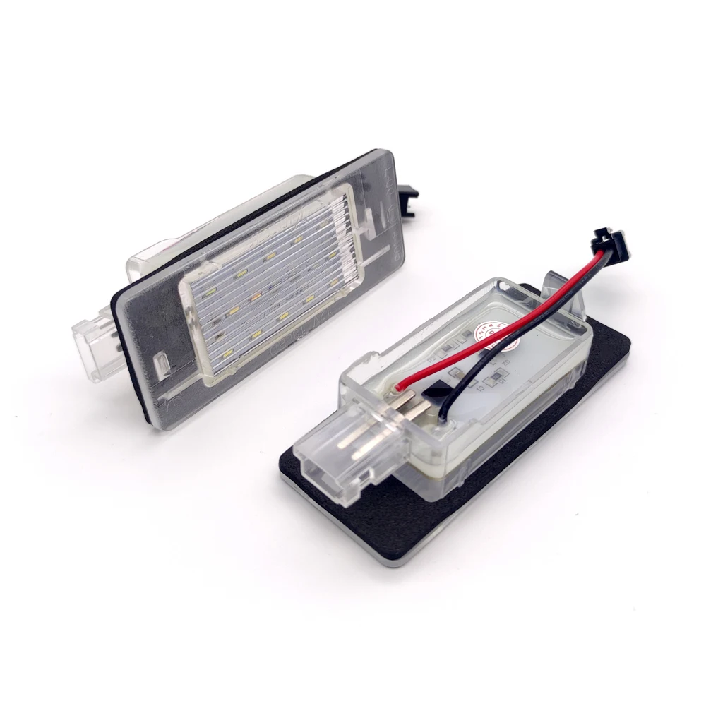 2 uds para Opel Vectra C Estate 2002 2003 2004 2005 2006 2007 2008 luz LED blanca para matrícula lámpara para matrícula