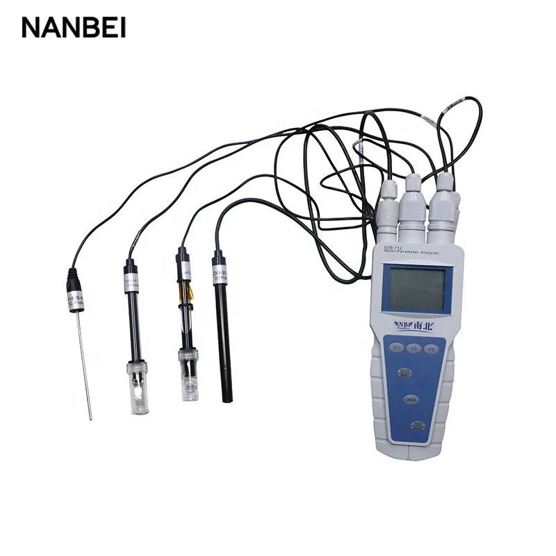 Portable digital multiparameter water quality meter