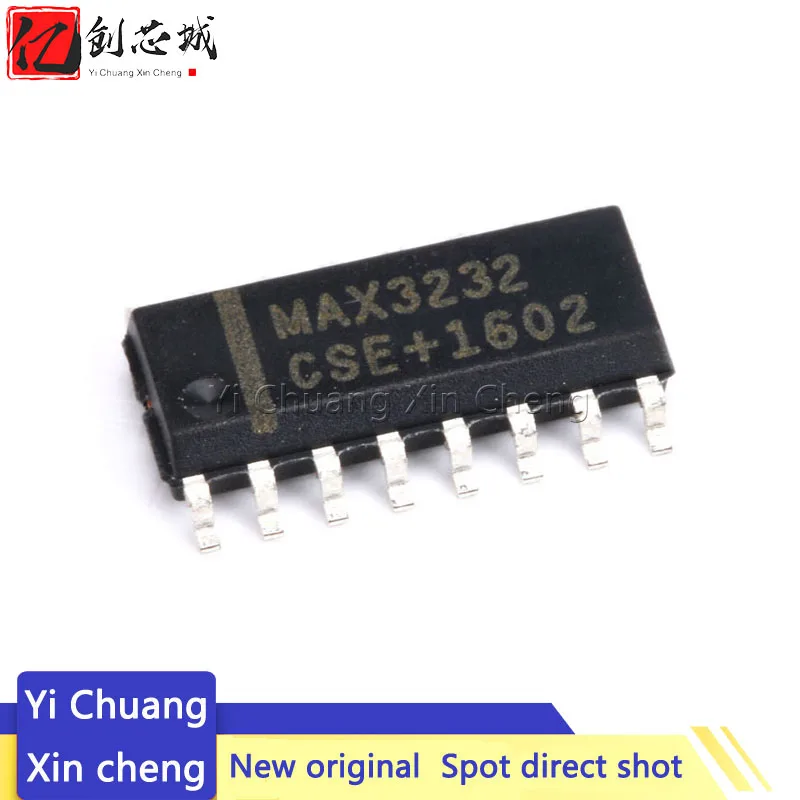 10PCS MAX3232CSE MAX3232ESE MAX3232 SOP-16ในสต็อก