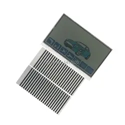 10 PCS/lot Russian A61 Lcd Display Flexible Cable For Car Alarm Starline A61 LCD Remote Control Keychain A61 Zebra Stripes 10PCS
