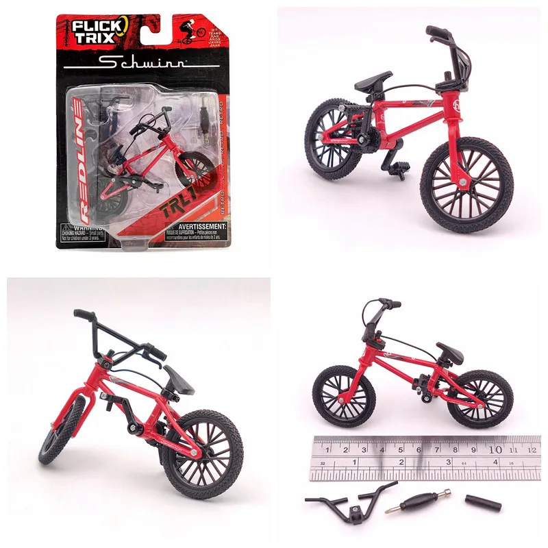 FLICK TRIX Thu Nhỏ BMX Ngón Tay Xe Đạp Cao Cấp DeathTrap Xe Đạp Đồ Chơi Diecast Tặng