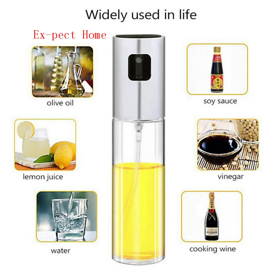 DHL 200pcs Kitchen Baking Oil Cook Oil Spray Empty Bottle Vinegar Bottle Oil Dispenser Cooking Tool Salad BBQ Oil sprayer