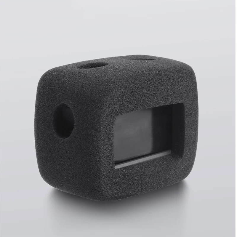 طبقة الزجاج الأمامي الرغوية للزجاج الأمامي ، إسفنج الزجاج الأمامي ، غطاء الضوضاء المقطوع ، غطاء الرياح ، ملحقات كاميرا الحركة Dji Osmo