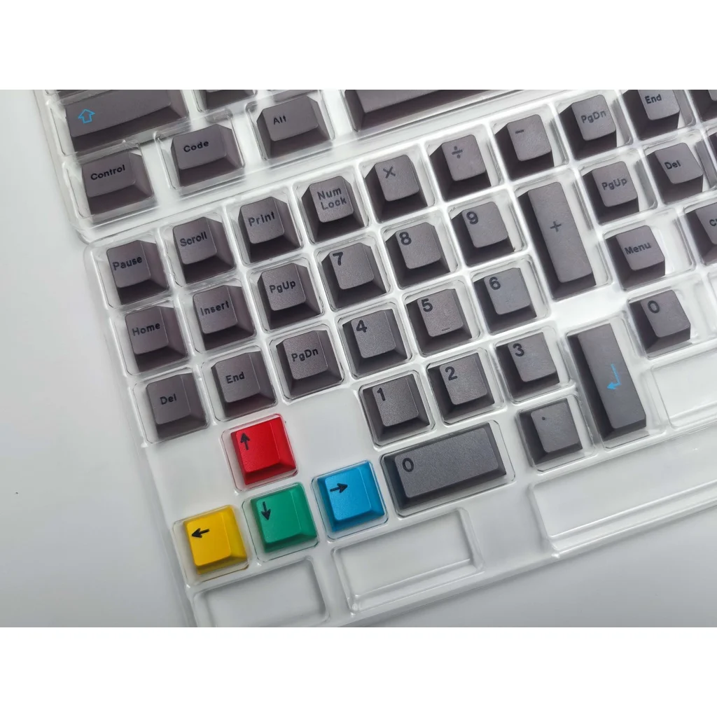 مفاتيح GMK PBT ، 129 أغطية مفاتيح ، أغطية مفاتيح مهاجم GMK مخصصة بألوان الكرز الشخصي ، أغطية مفاتيح للوحة المفاتيح الميكانيكية/الألعاب الميكانيكية...