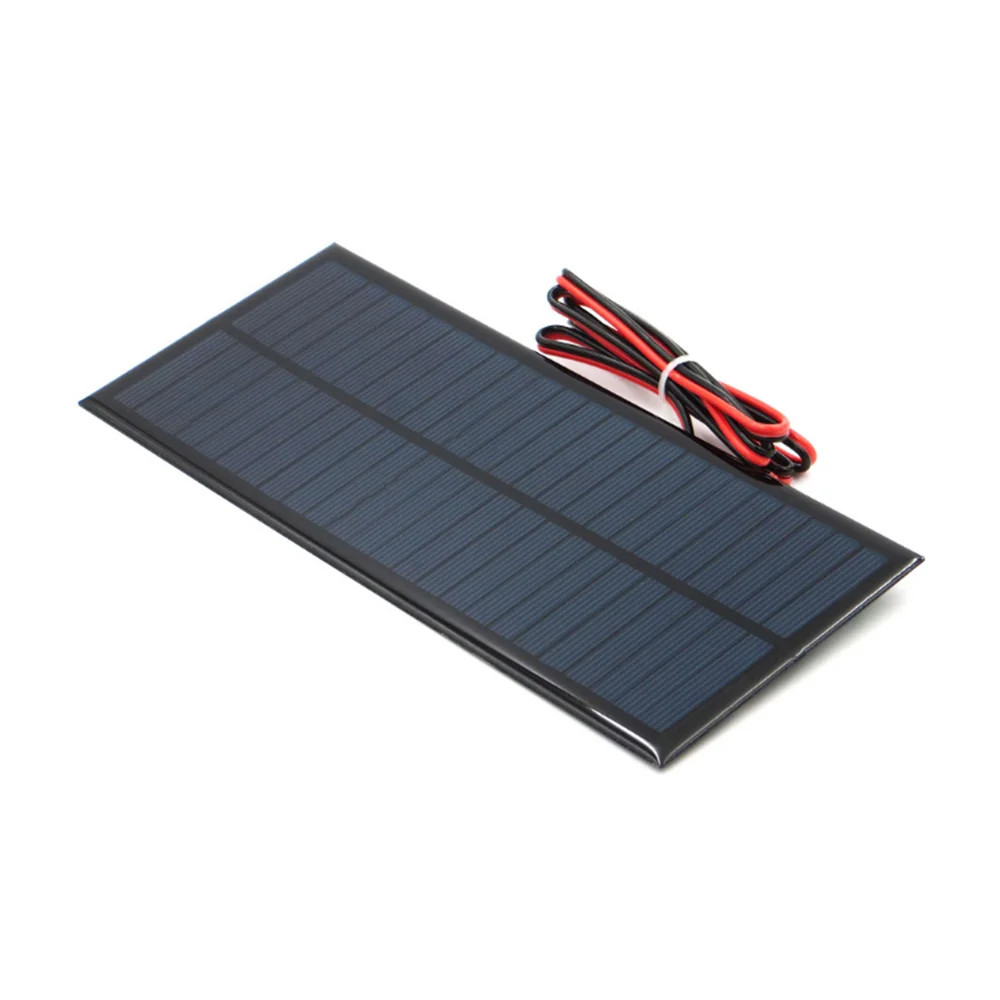 Wholesale 12V 150mA 2W 2.5W 3W Solar Panel Mini Solar System DIY Outdoor Battery Cell Phone Chargers Portable Solar Cell 18650 view 4