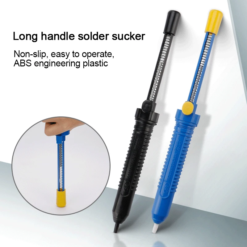 Liga/plástico solda otário caneta automática rebote pistola de solda manual vácuo forte sucção lata bomba de solda ferramenta de reparo