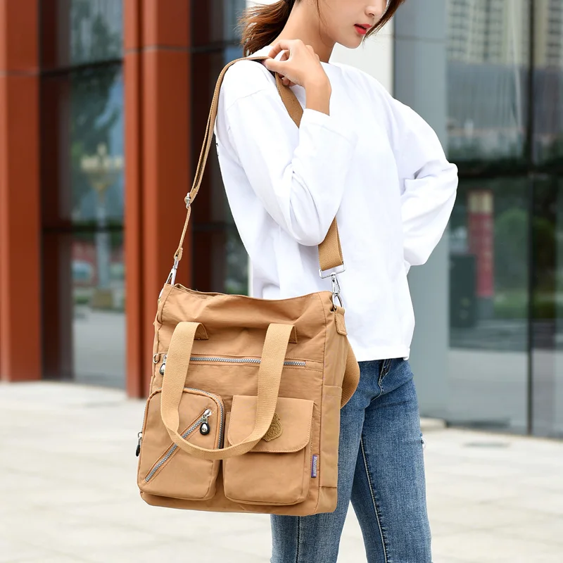 New Waterproof Women Large Shoulder Bag Brand Designer Handbags High Quality Nylon Female crossbody bag bolsas sac a main