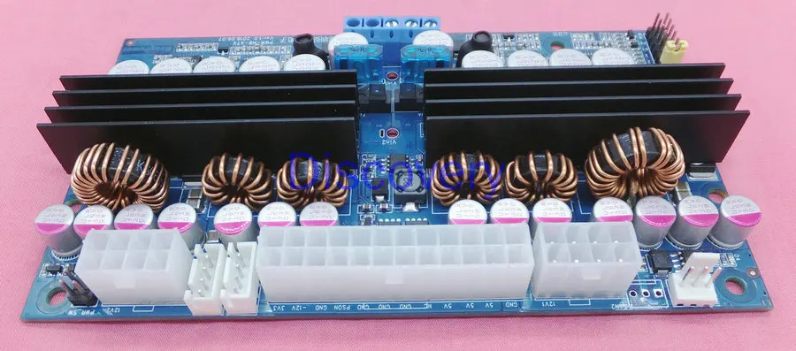 High-power 500W Vehicle-mounted Industrial Computer DC DC-ATX Power Supply for Robot VR Power Supply Driving Test Vehicle