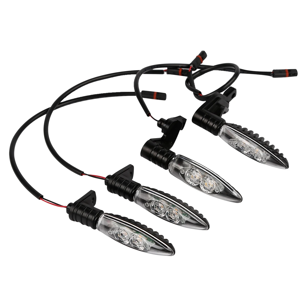 مصباح مؤشر إشارة الانعطاف الأمامي والخلفي LED ، ضوء واضح لـ BMW HP4 ، S1000R ، S1000XR ، R1200GS ، R ، RS ، F700GS ، F800